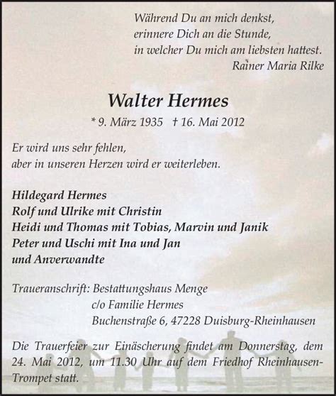 walter hermes duisburg